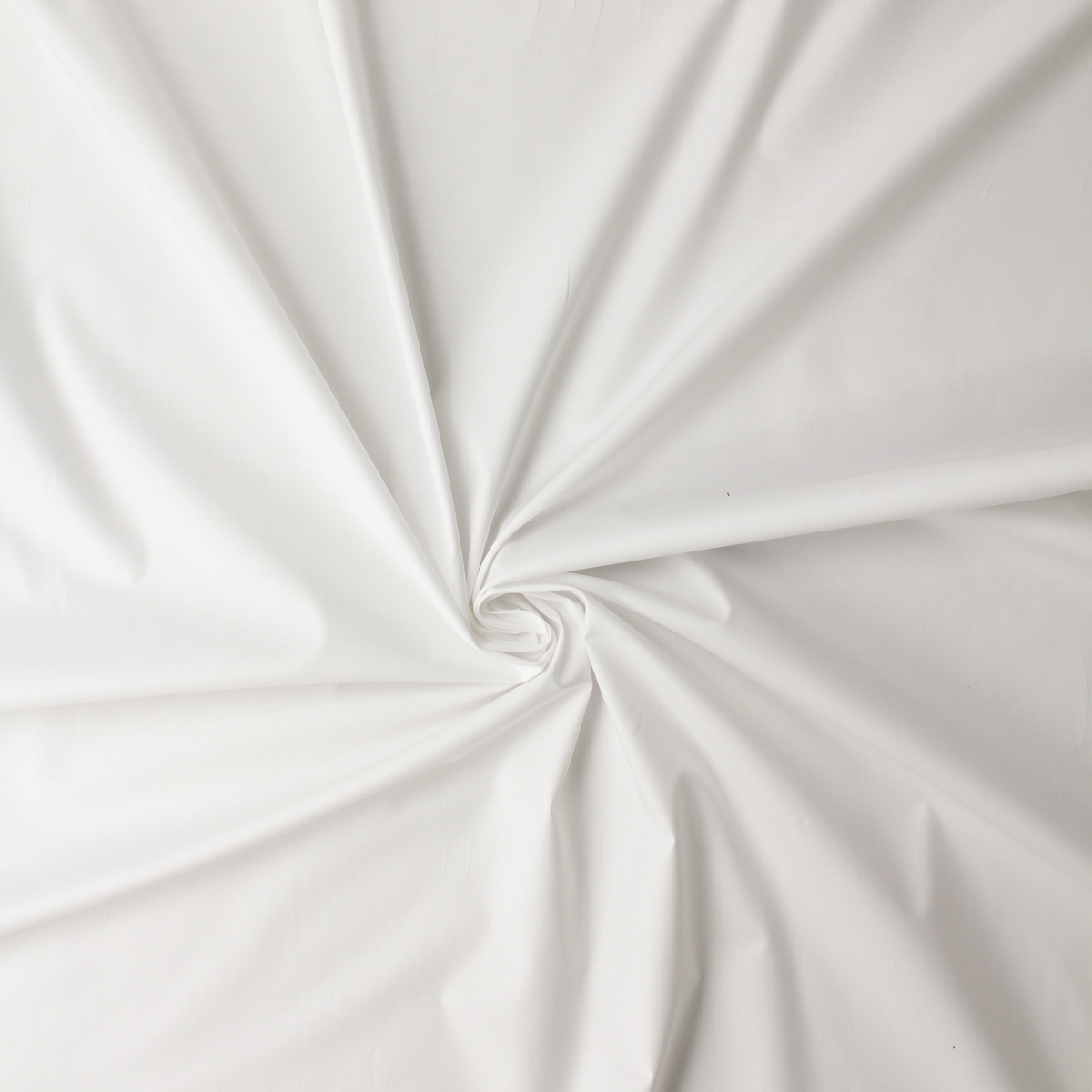 White Designer Stretch Cotton Lawn #32105 Fabric By The Yard - Wide shot