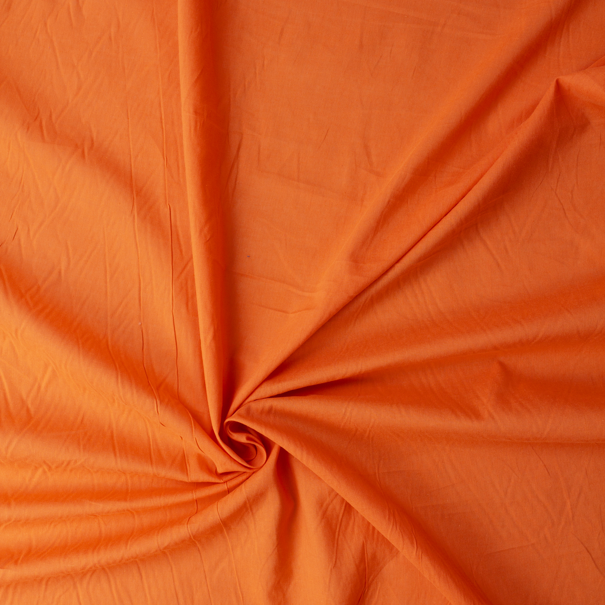 Orange Cotton Voile #32109 Fabric By The Yard - Wide shot