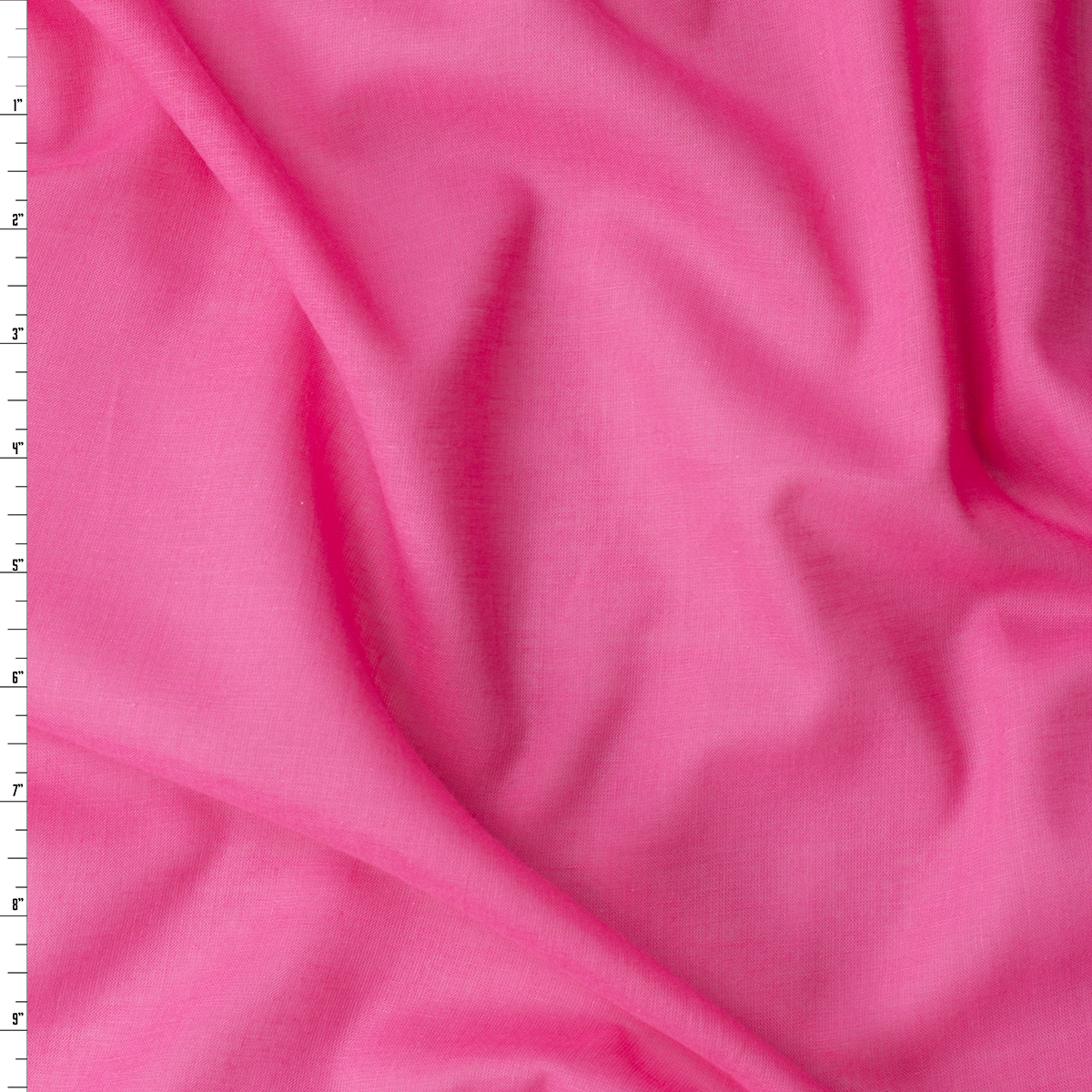 Hot Pink Cotton Voile #32110 Fabric By The Yard