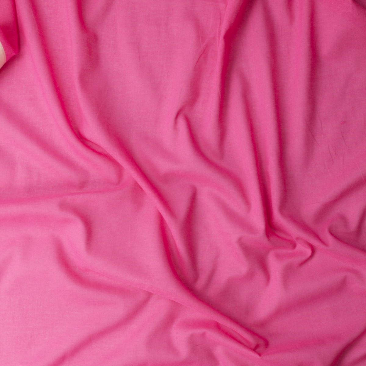 Hot Pink Cotton Voile #32110 Fabric By The Yard - Wide shot