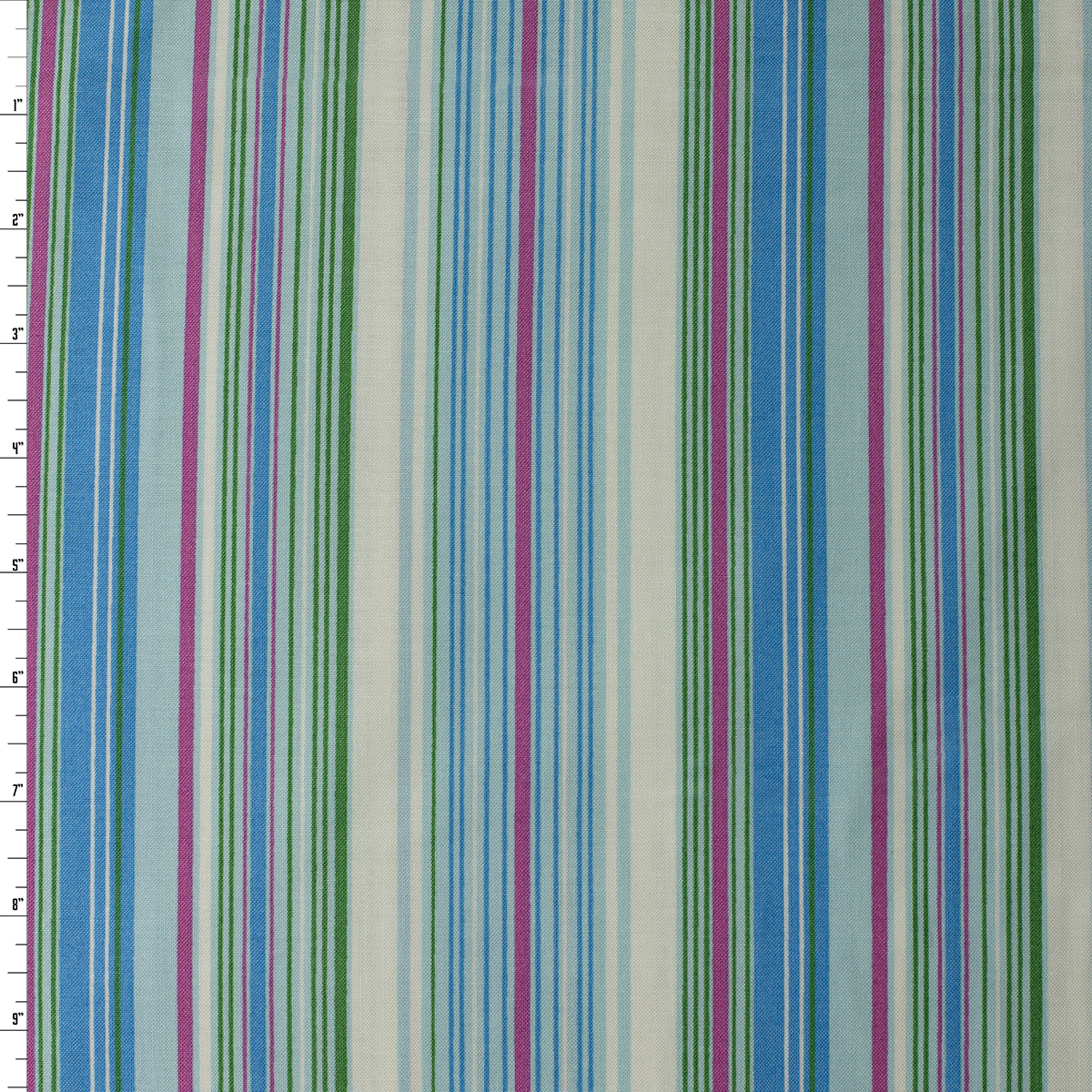 Full Bloom Blue Emmeline Cotton Woven from FIGO #32117 Fabric By The Yard