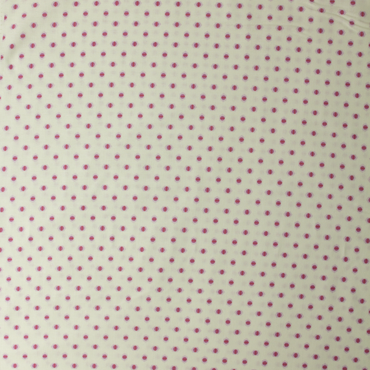Full Bloom Coral Dot Cotton Woven from FIGO #32119 Fabric By The Yard - Wide shot