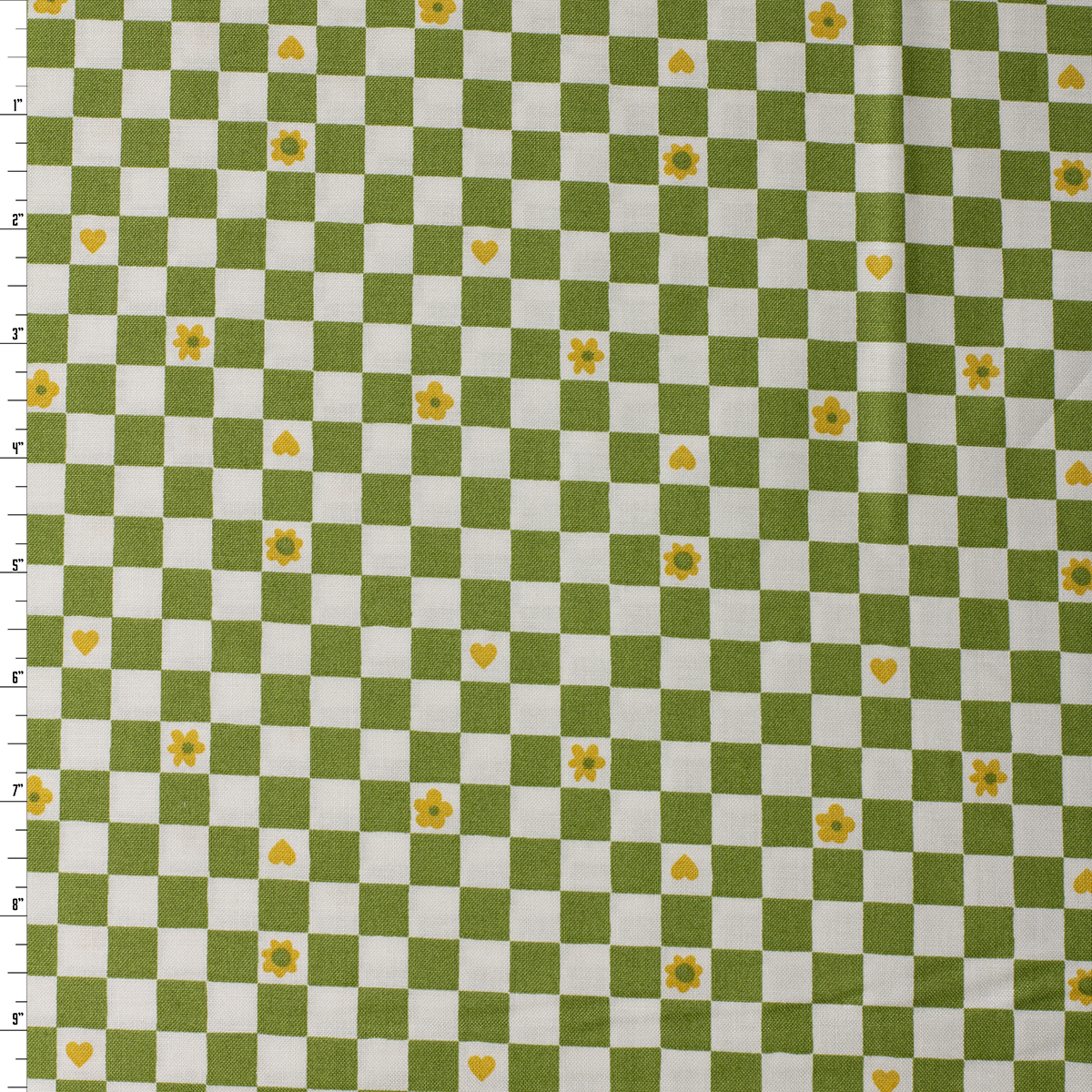 Joyful June Green Clouds Cotton Woven from FIGO #32134 Fabric By The Yard