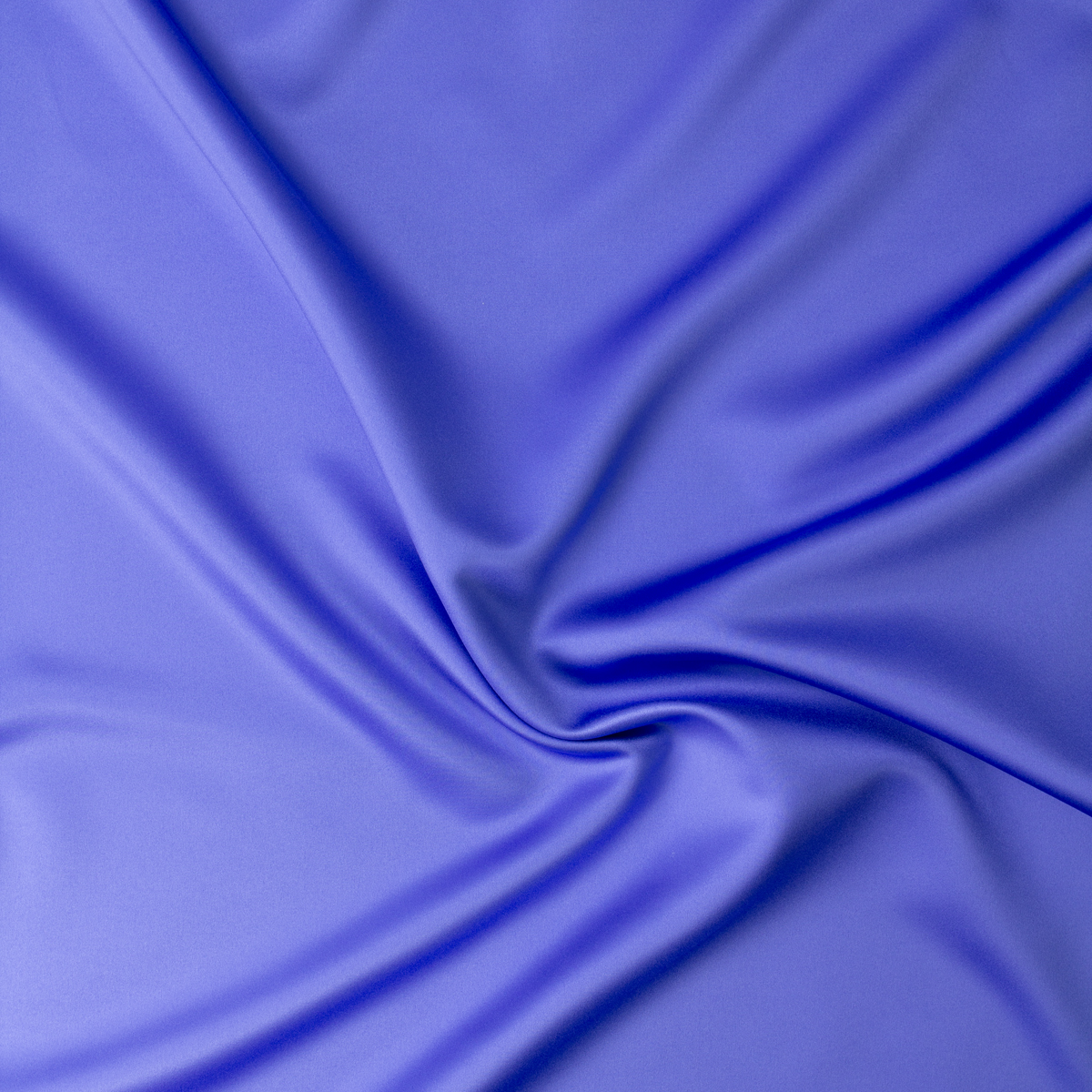 Periwinkle Polyester Peau De Soie #32143 Fabric By The Yard - Wide shot