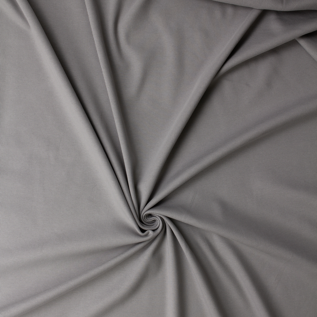 Steel Grey Peached Stretch Rib from ‘Beyond Yoga’ #32147 Fabric By The Yard - Wide shot