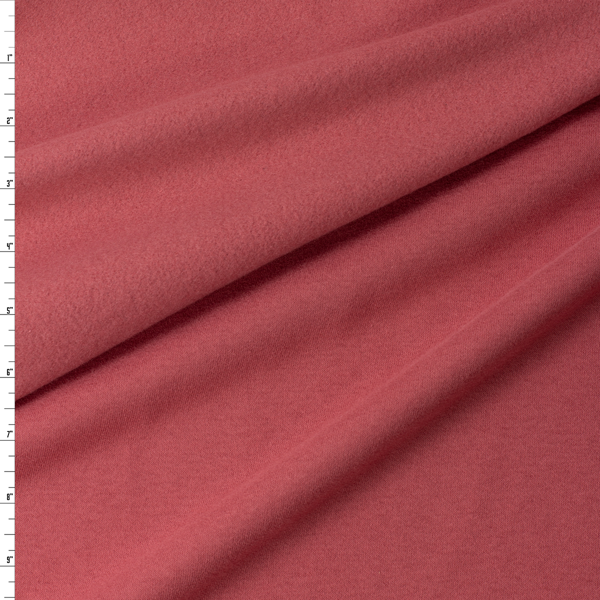 Dusty Azalea Peached Cotton Blend Sweatshirt Fleece from ‘Beyond Yoga’ #32150 Fabric By The Yard