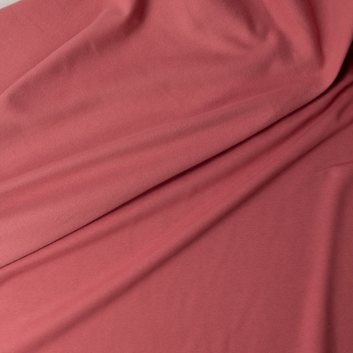 Dusty Azalea Peached Cotton Blend Sweatshirt Fleece from ‘Beyond Yoga’ #32150 Fabric By The Yard - Wide shot