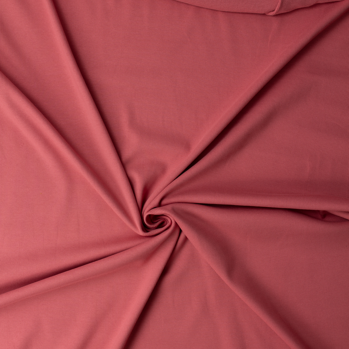 Dusty Azalea Peached Stretch Rib from ‘Beyond Yoga’ #32151 Fabric By The Yard - Wide shot