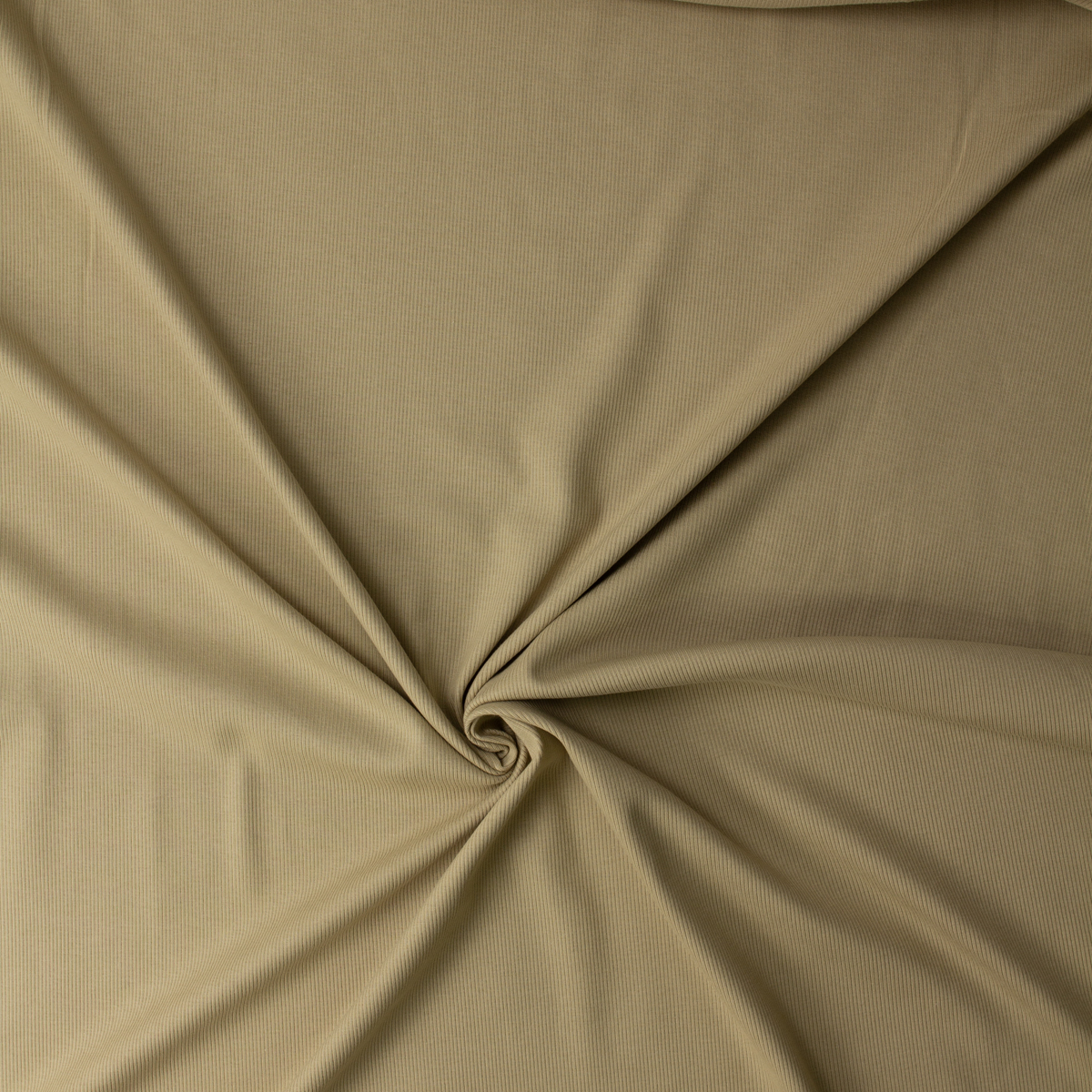 Warm Tan Peached Stretch Rib from ‘Beyond Yoga’ #32155 Fabric By The Yard - Wide shot