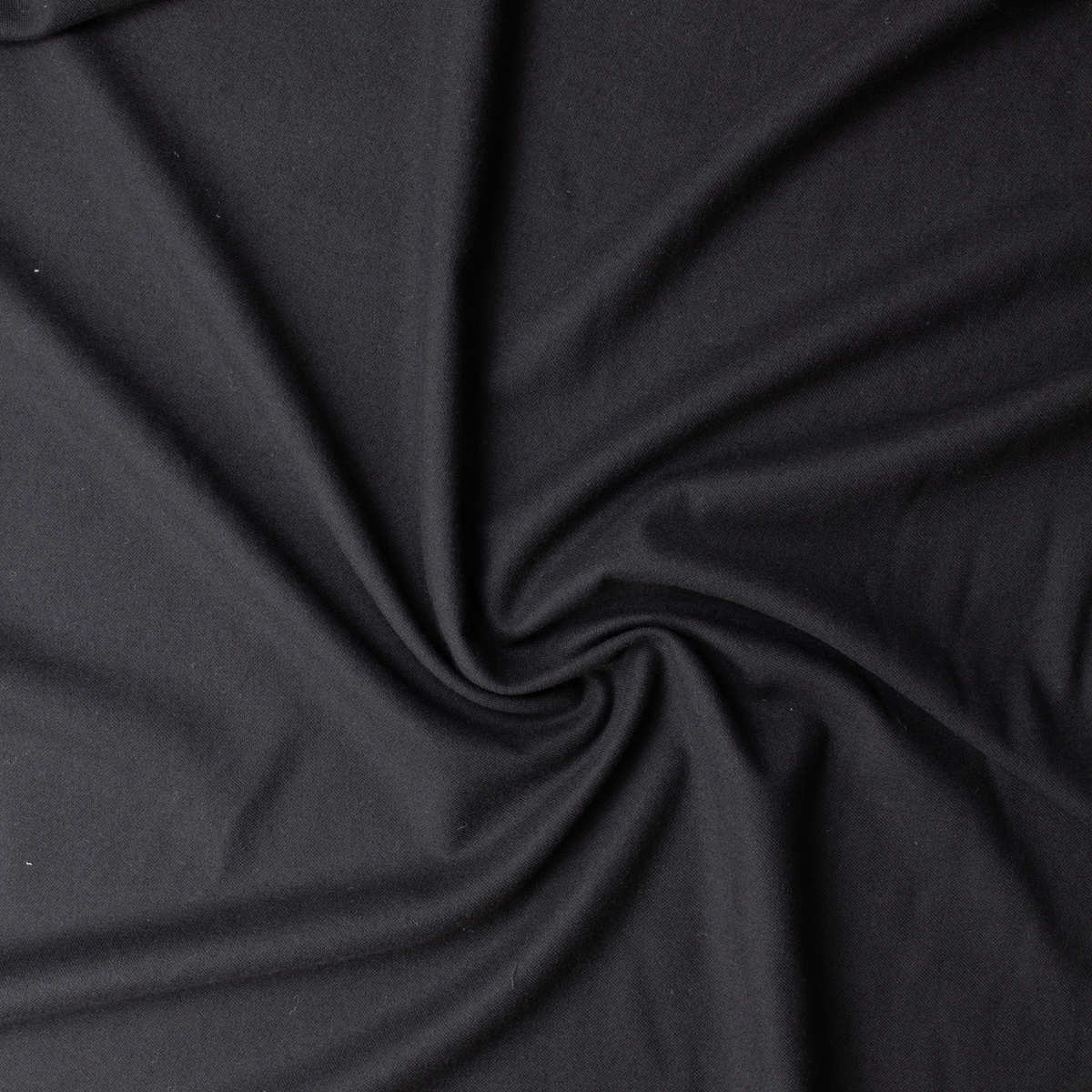 Black Brushed Midweight Wool #32164 Fabric By The Yard - Wide shot