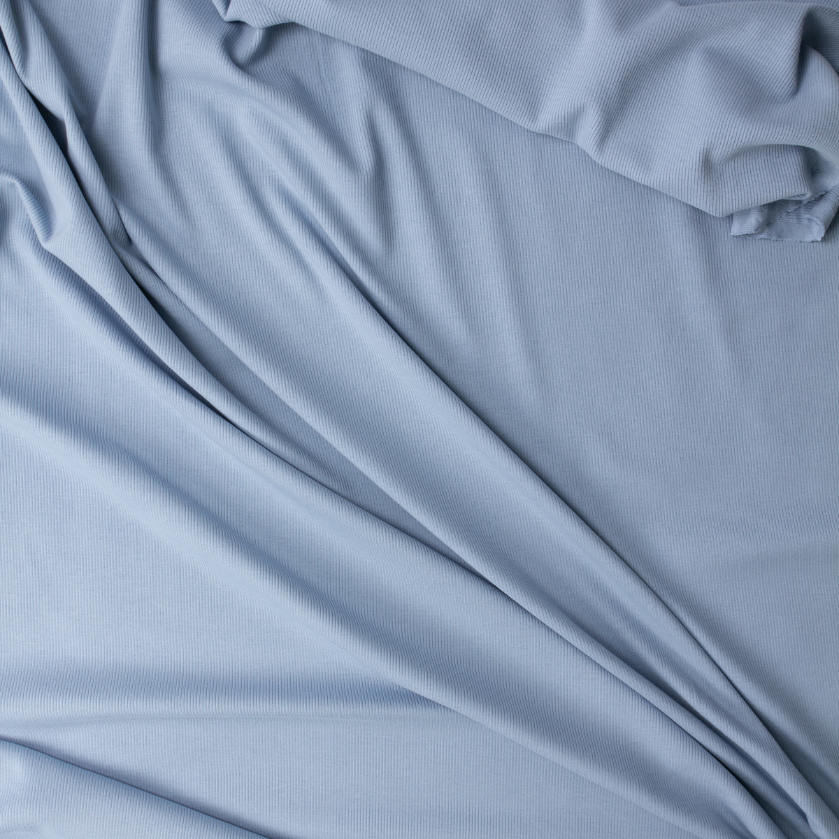 Sky Blue Peached Stretch Rib from Beyond Yoga #32196 Fabric By The Yard - Wide shot