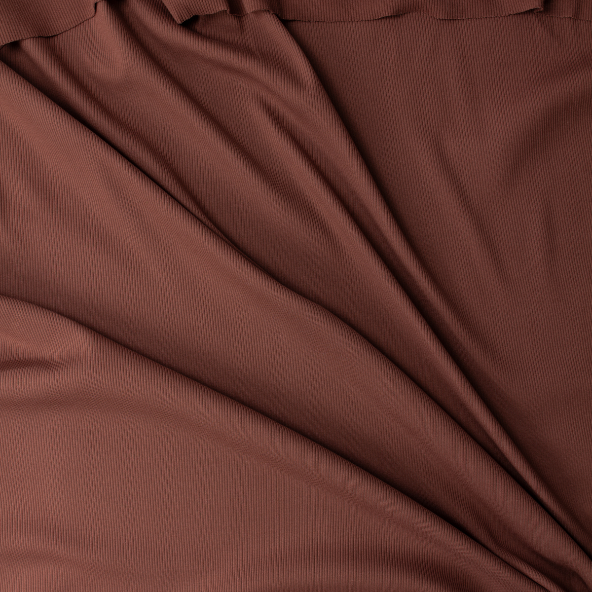 Redwood Cotton/Spandex Rib Knit #32200 Fabric By The Yard - Wide shot