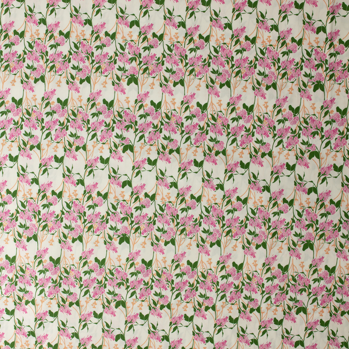 Rainforest Fusion — FUS-RF-1504 — Clover Grove Rainforest Cotton Poplin from Art Gallery Fabrics #32220 Fabric By The Yard - Wide shot