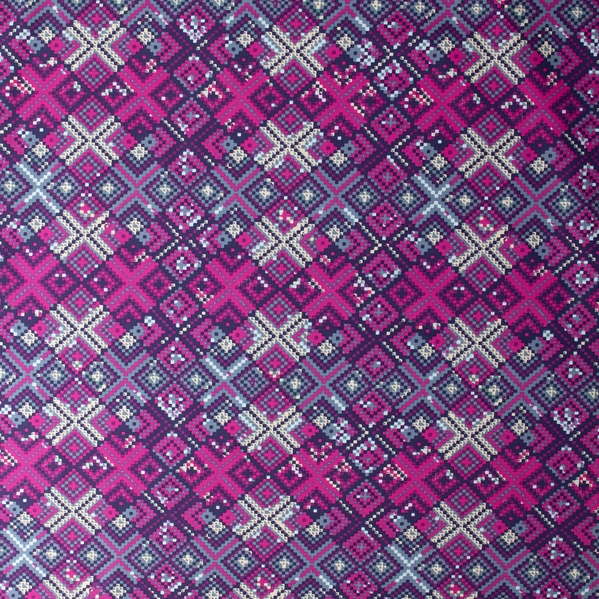 Mystical Land — MSL-23966 — Refractions Violet Cotton Poplin from Art Gallery Fabrics #32232 Fabric By The Yard - Wide shot