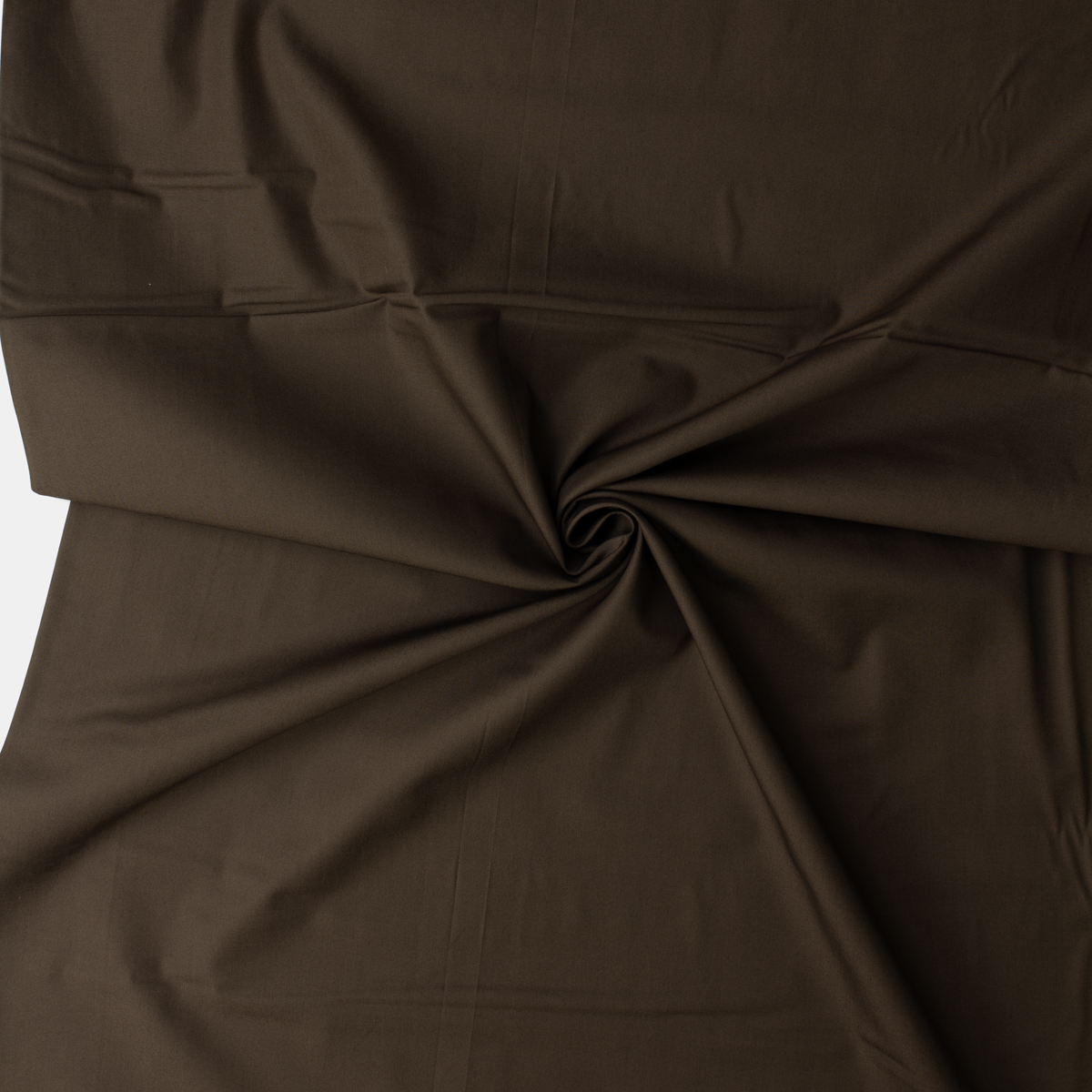 Coffee Bean Pure Solids Cotton Poplin from Art Gallery Fabrics #32238 Fabric By The Yard - Wide shot
