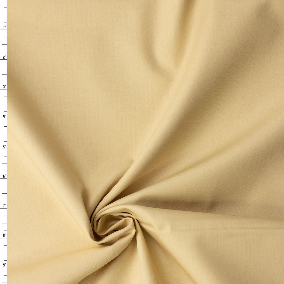 Vanilla Custard Pure Solids Cotton Poplin from Art Gallery Fabrics #32240 Fabric By The Yard