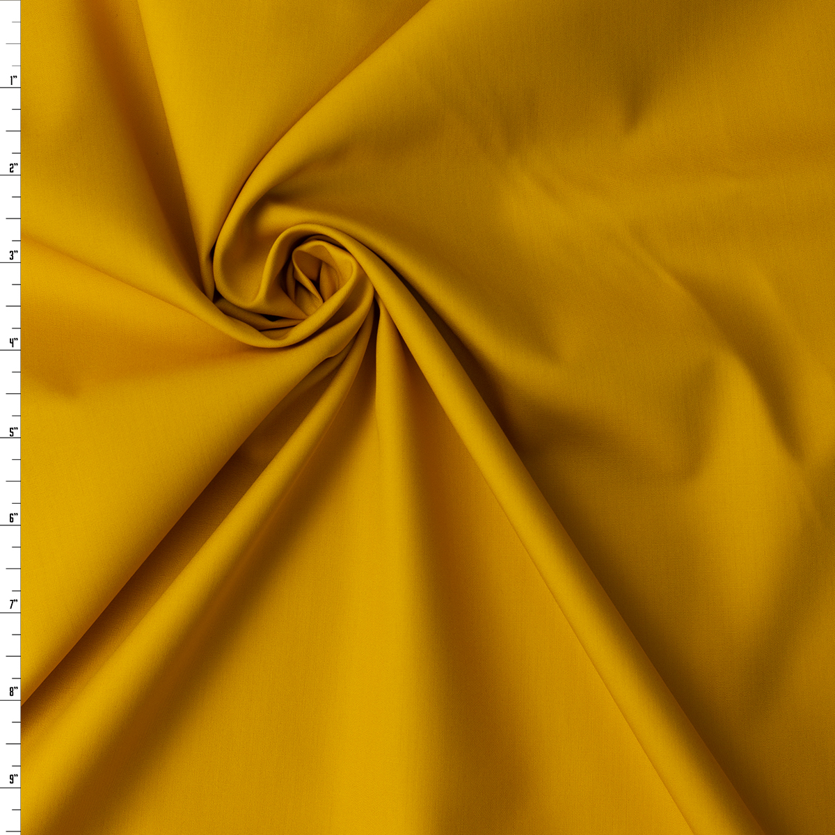 Turmeric Pure Solids Cotton Poplin from Art Gallery Fabrics #32271 Fabric By The Yard