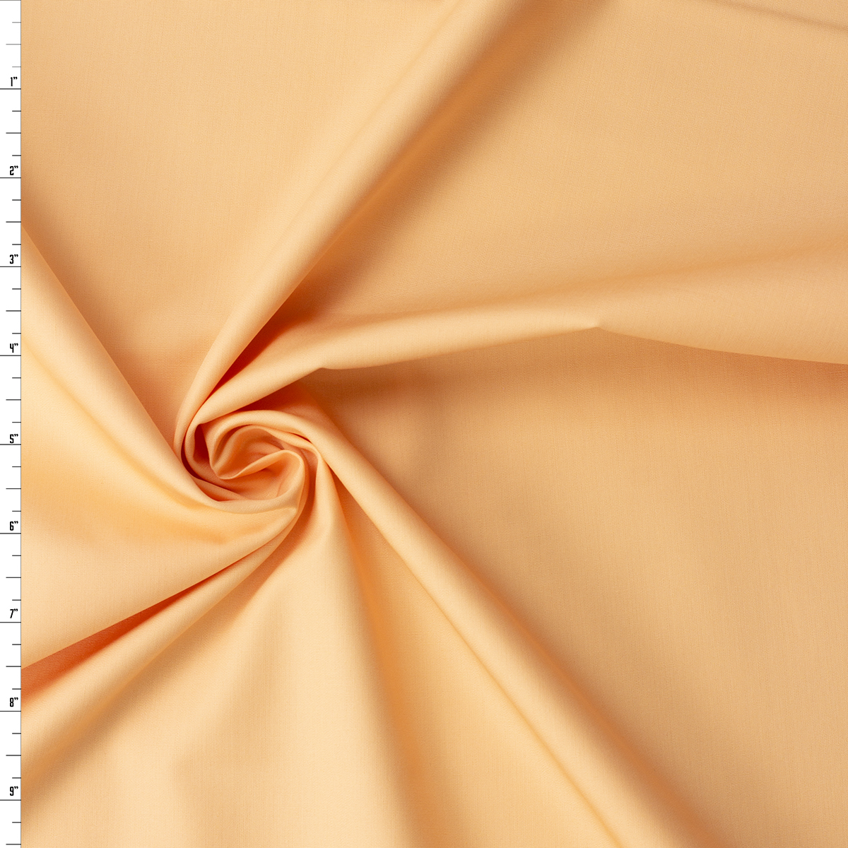 Georgia Peach Pure Solids Cotton Poplin from Art Gallery Fabrics #32274 Fabric By The Yard