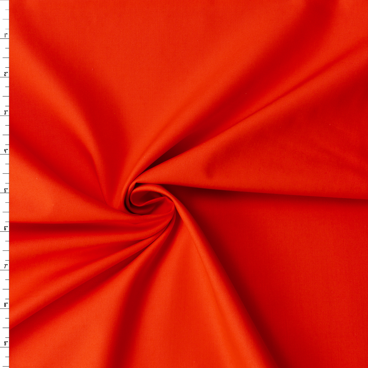 London Red Pure Solids Cotton Poplin from Art Gallery Fabrics #32282 Fabric By The Yard