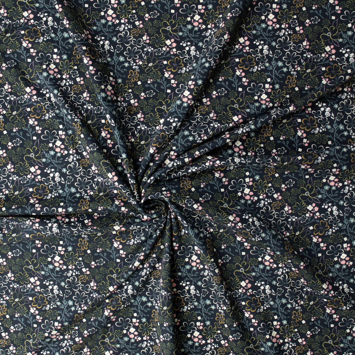 Liten Ditsy Stretch Cotton Jersey Knit from Art Gallery Fabrics #32309 Fabric By The Yard - Wide shot