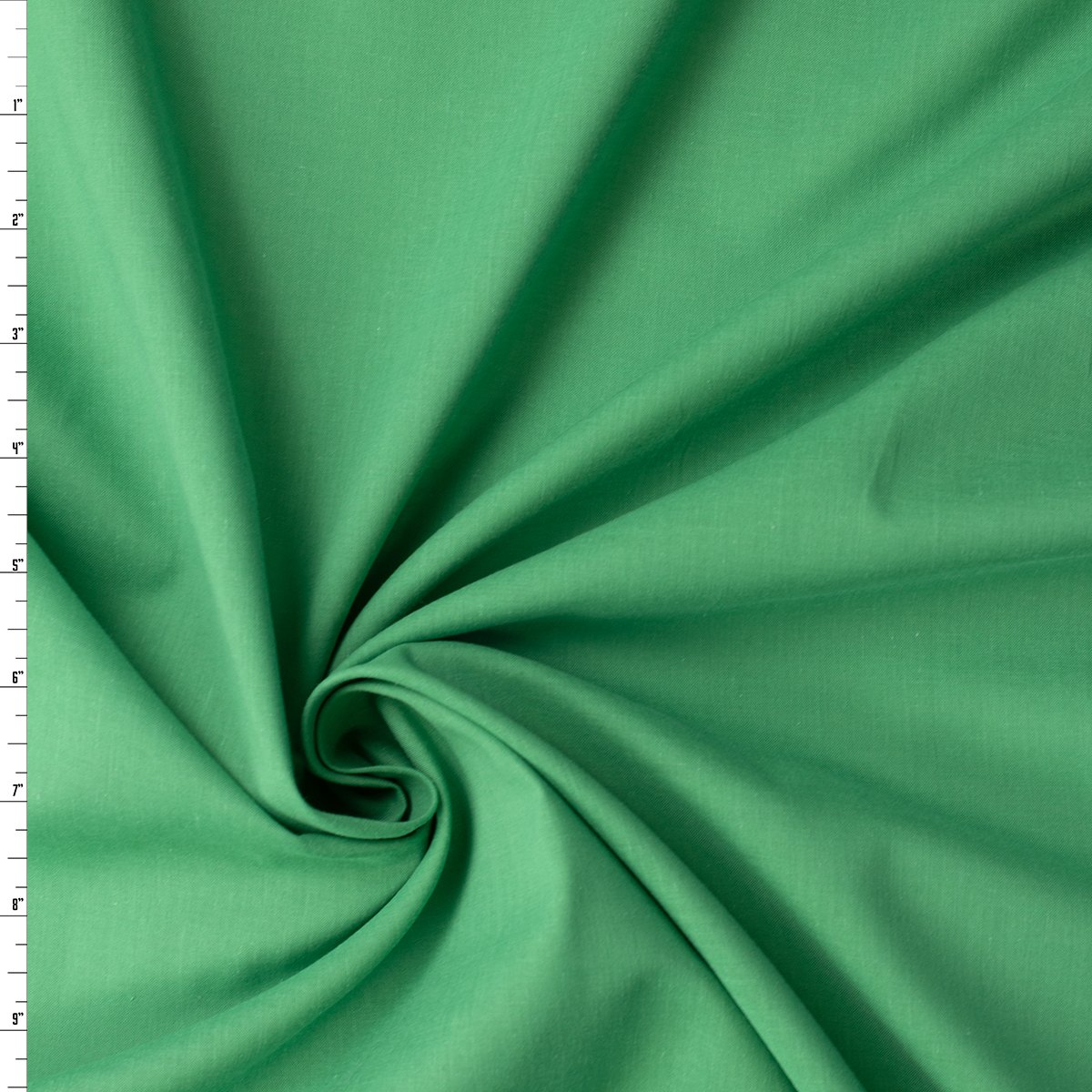 Kelly Green Cotton Lawn #32331 Fabric By The Yard