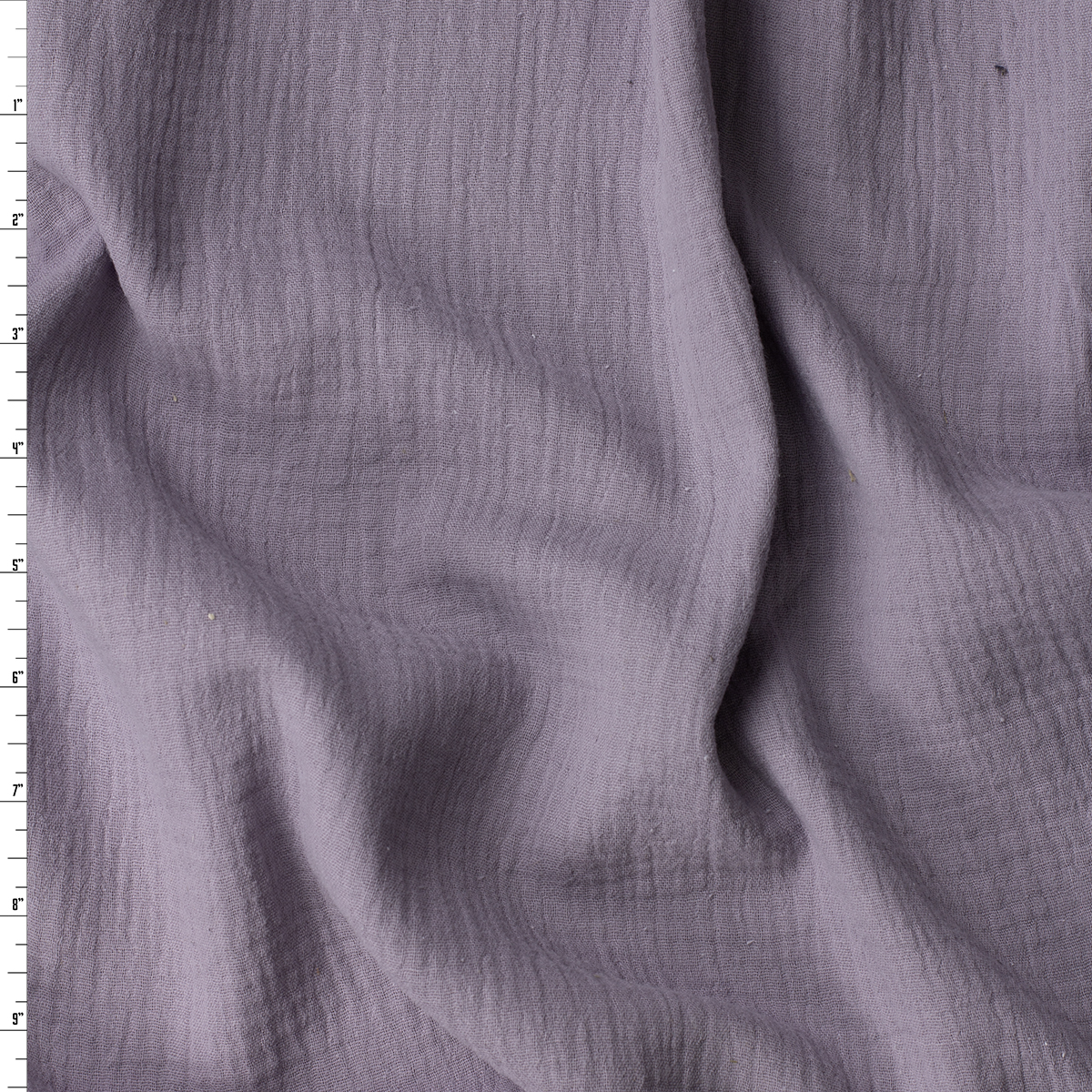 Dusty Lilac Cotton Double Gauze #32406 Fabric By The Yard
