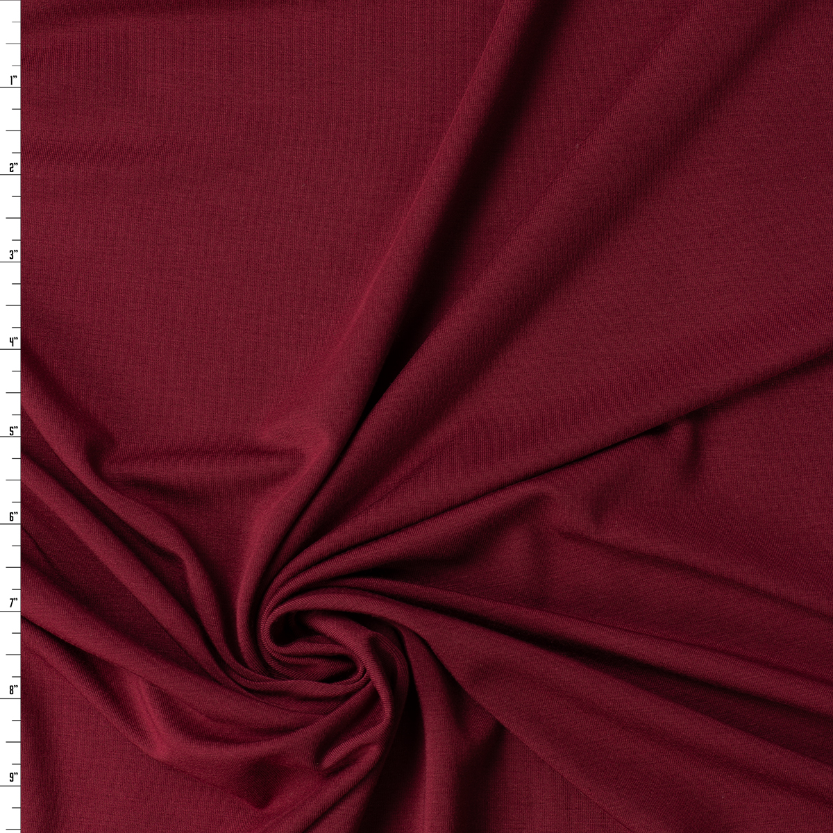 Burgundy Modal/Spandex Jersey Knit #32418 Fabric By The Yard