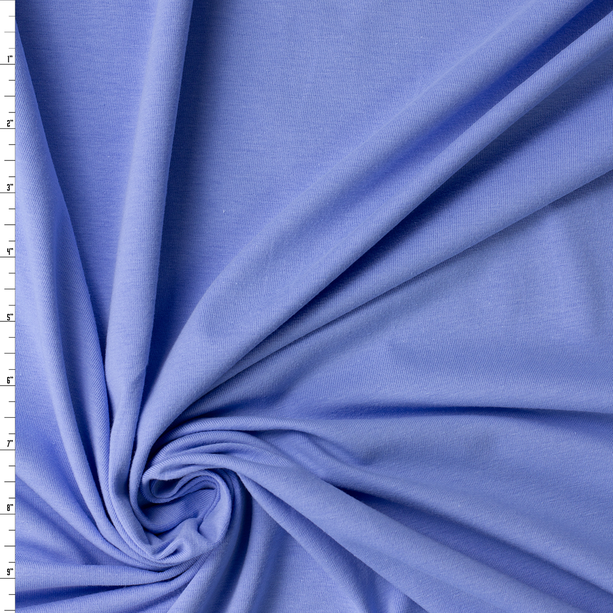 Sky Blue 12oz Cotton/Spandex Jersey Knit #32422 Fabric By The Yard