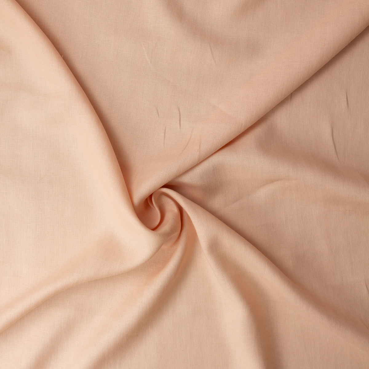 Peach European Linen #32498 Fabric By The Yard - Wide shot