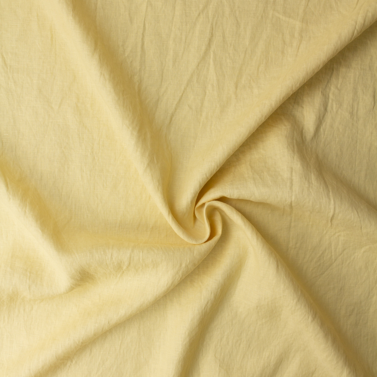 Butter Italian Laundered Linen #32503 Fabric By The Yard - Wide shot
