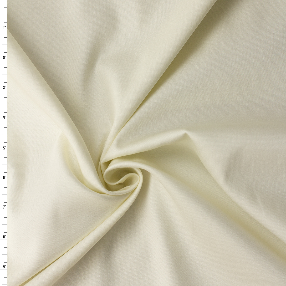 Ivory Stretch Cotton Sateen #32529 Fabric By The Yard
