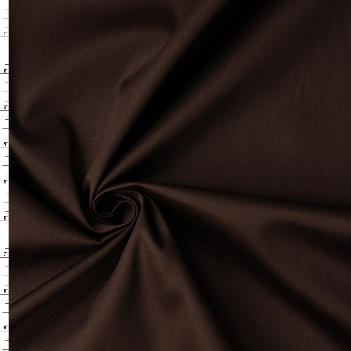 Espresso Stretch Cotton Sateen #32531 Fabric By The Yard