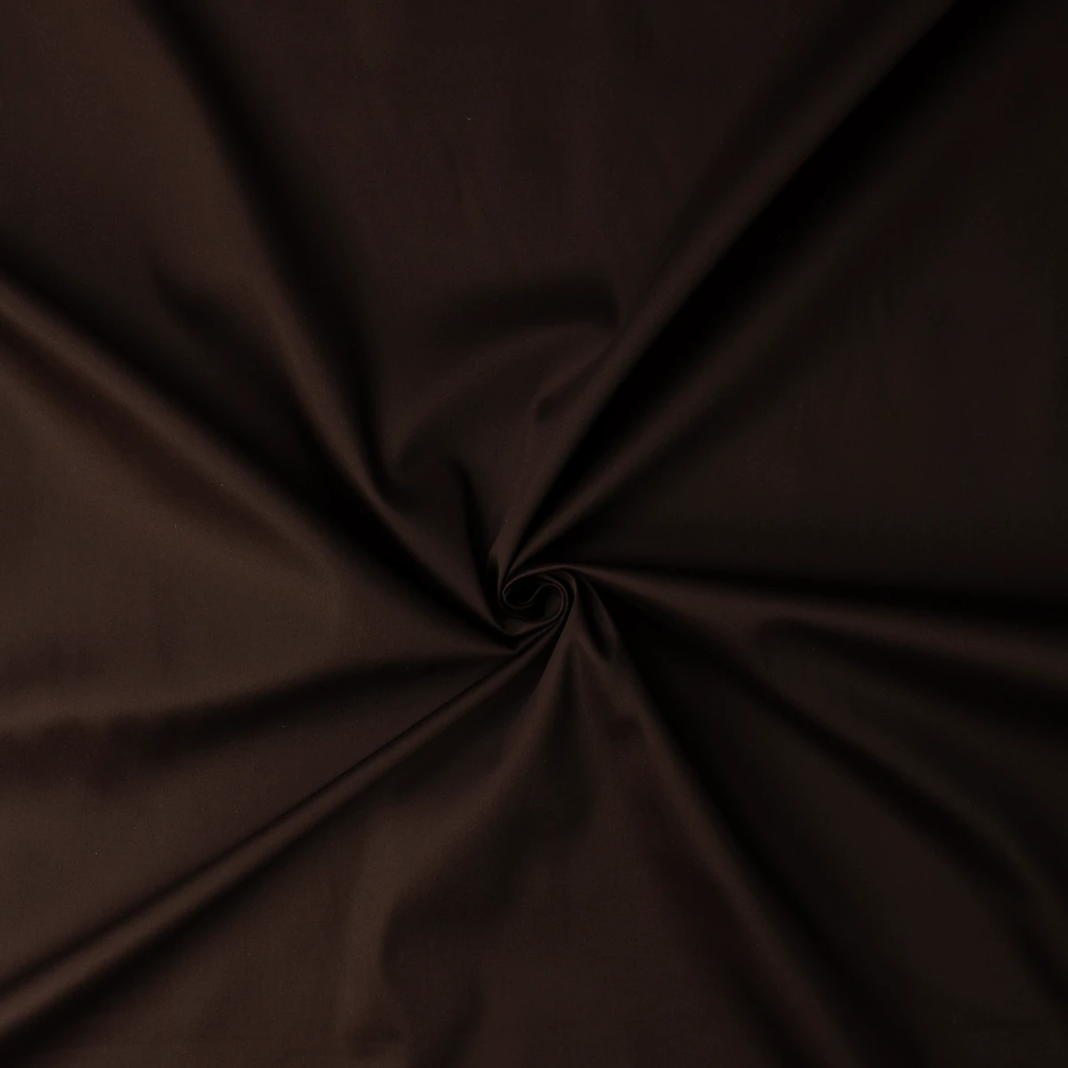Espresso Stretch Cotton Sateen #32531 Fabric By The Yard - Wide shot