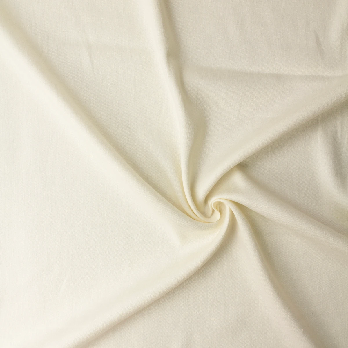 Ivory Stretch Rayon/Linen #32554 Fabric By The Yard - Wide shot