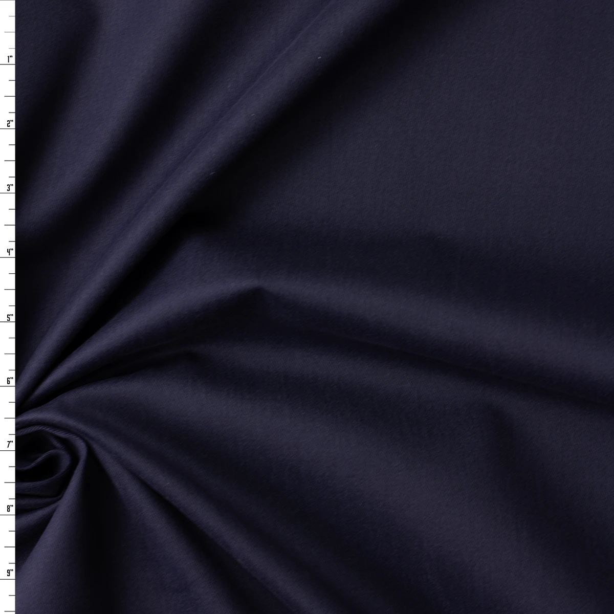 Navy Blue Brushed Cotton Twill #32558 Fabric By The Yard