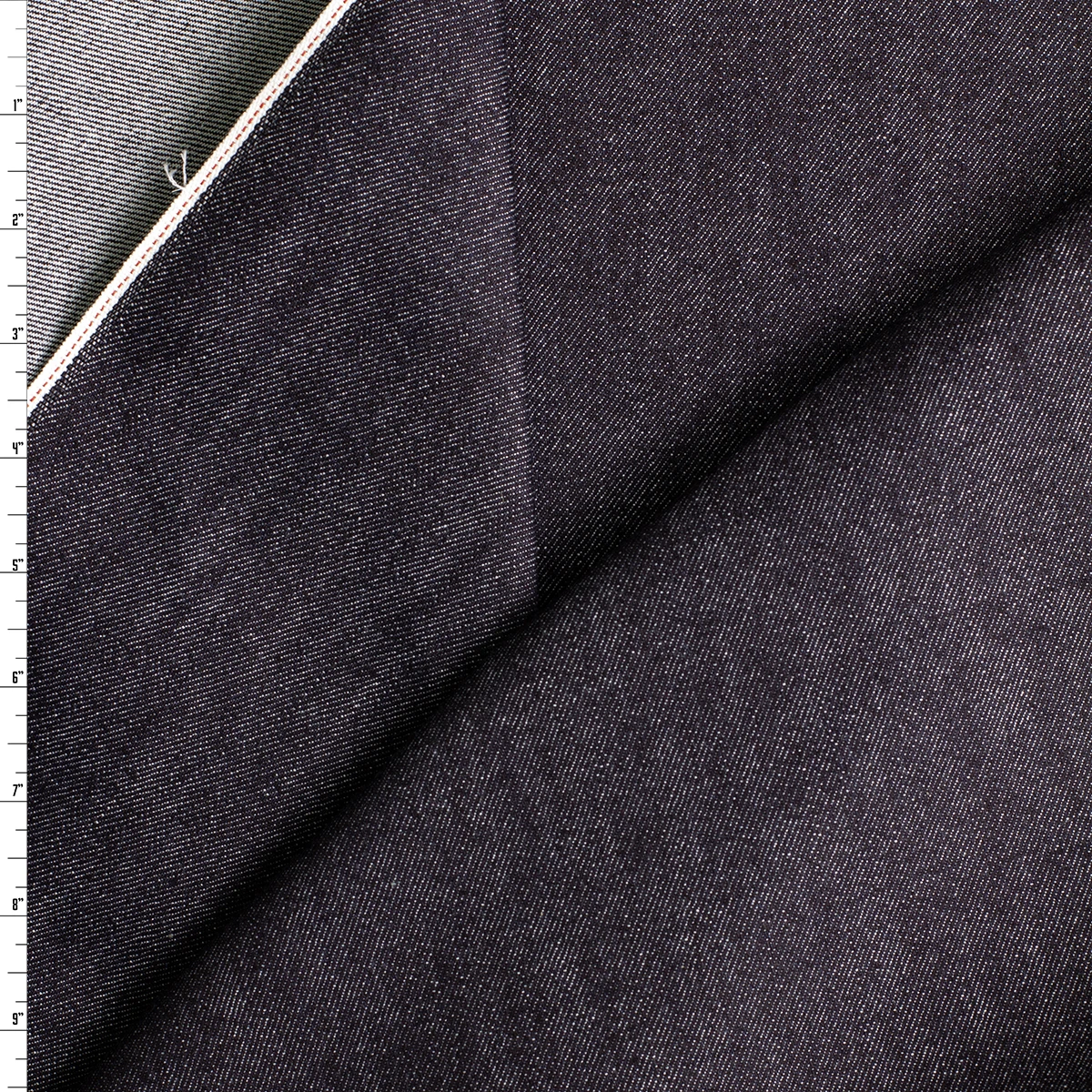 Indigo 12.2oz. Japanese Superstretch Selvedge Denim from Kaihara #32688 Fabric By The Yard