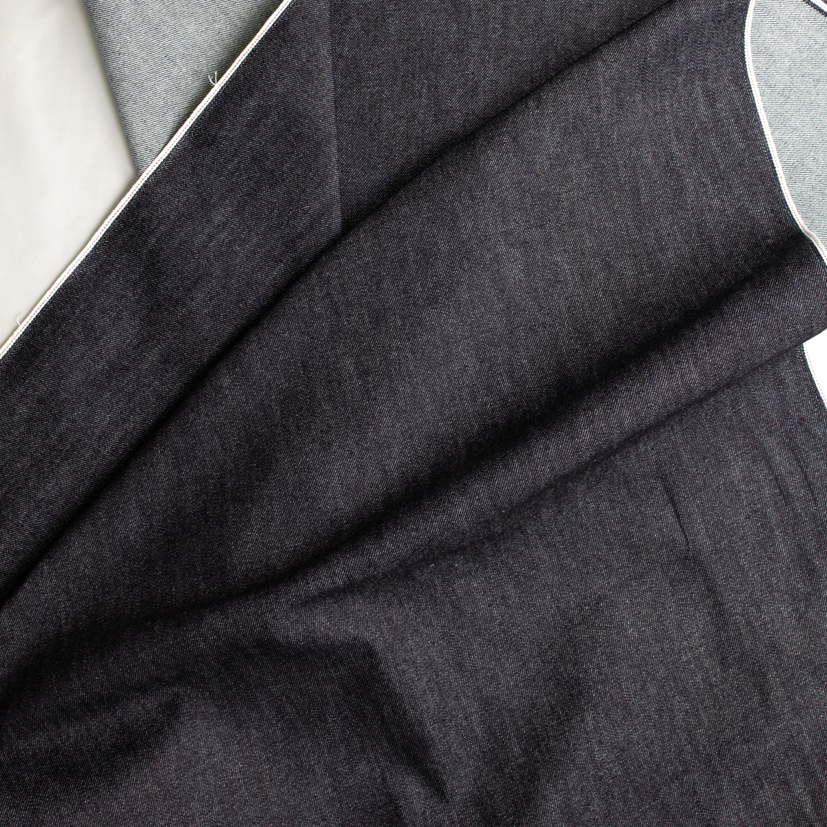 Indigo 12.2oz. Japanese Superstretch Selvedge Denim from Kaihara #32688 Fabric By The Yard - Wide shot