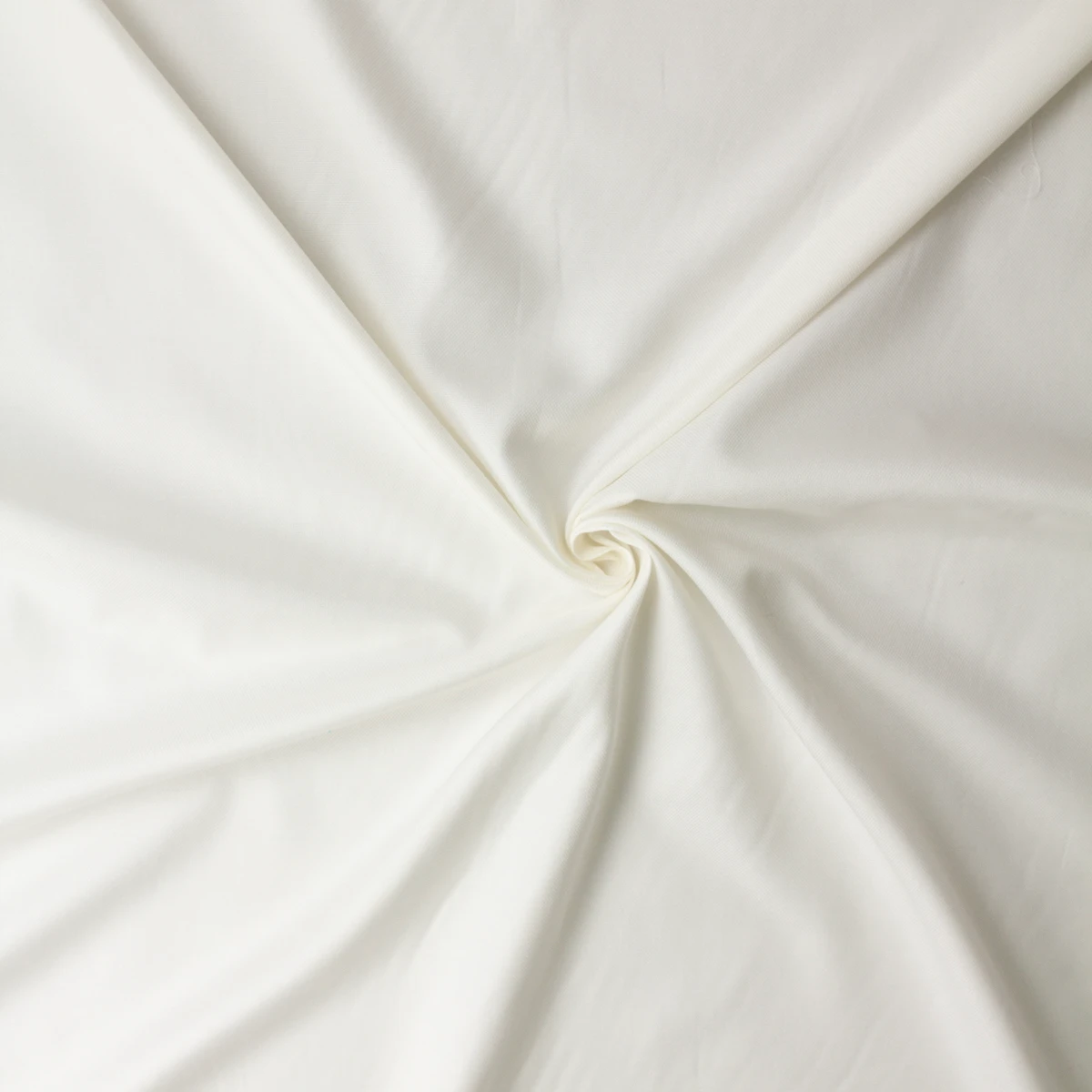 Warm White Cotton Piqué Shirting #32741 Fabric By The Yard - Wide shot