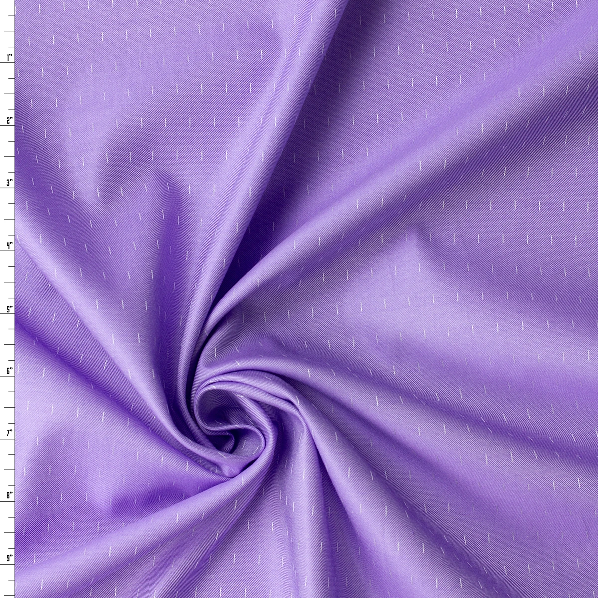 Lilac Dashed Cotton Jaquard Shirting #32753 Fabric By The Yard