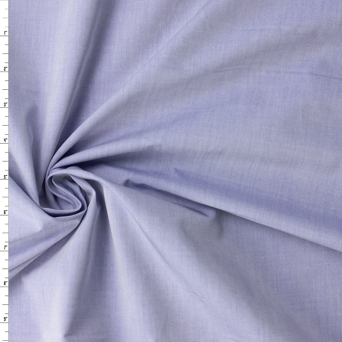 Sky Blue Mini Glen Plaid Japanese Cotton Shirting #32758 Fabric By The Yard