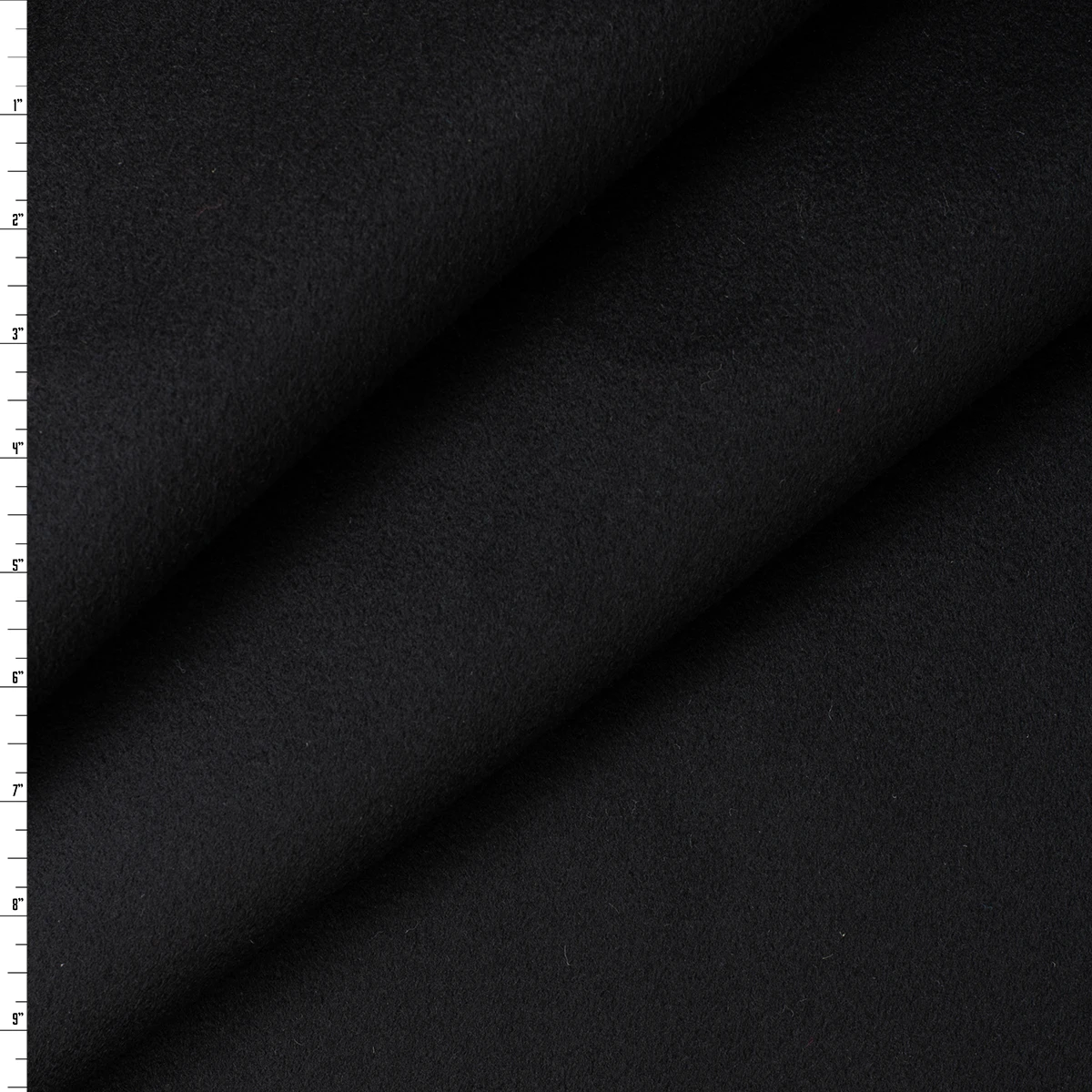 Black Wool Cashmere Coating from Piacenza #32773 Fabric By The Yard