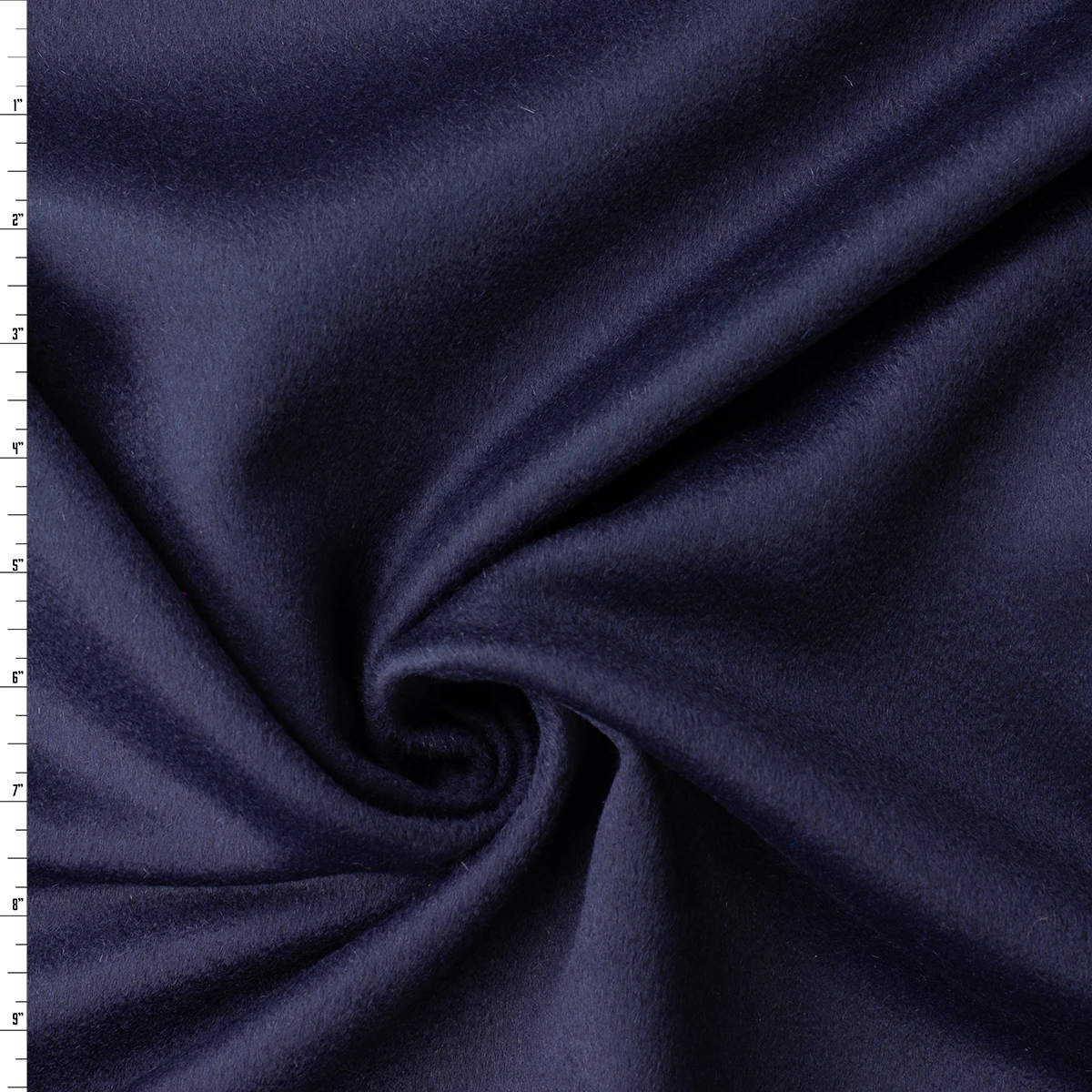 Navy Blue Double Faced Pure Cashmere Coating from Piacenza #32781 Fabric By The Yard