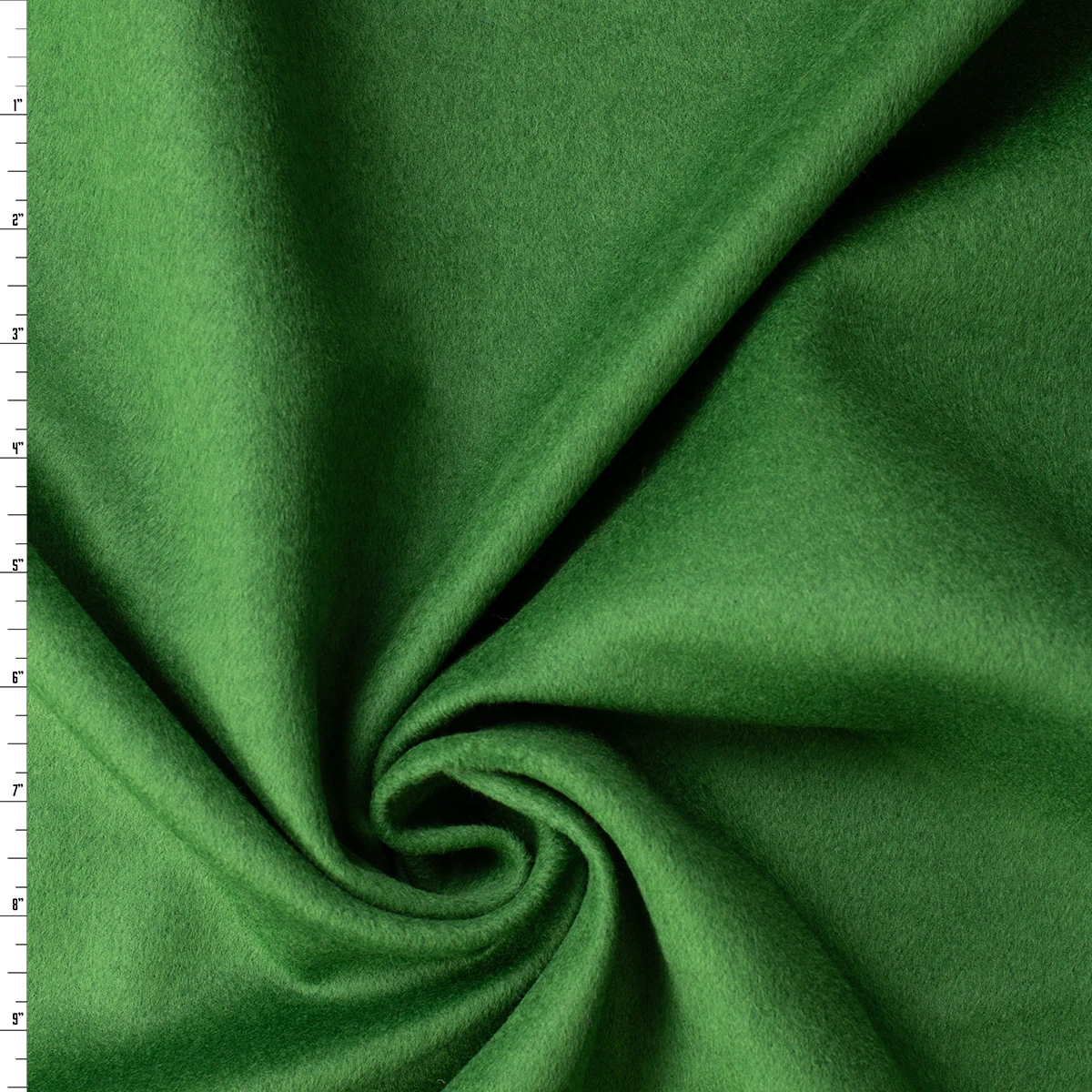 Moss Green Double Faced Pure Cashmere Coating from Piacenza #32786 Fabric By The Yard