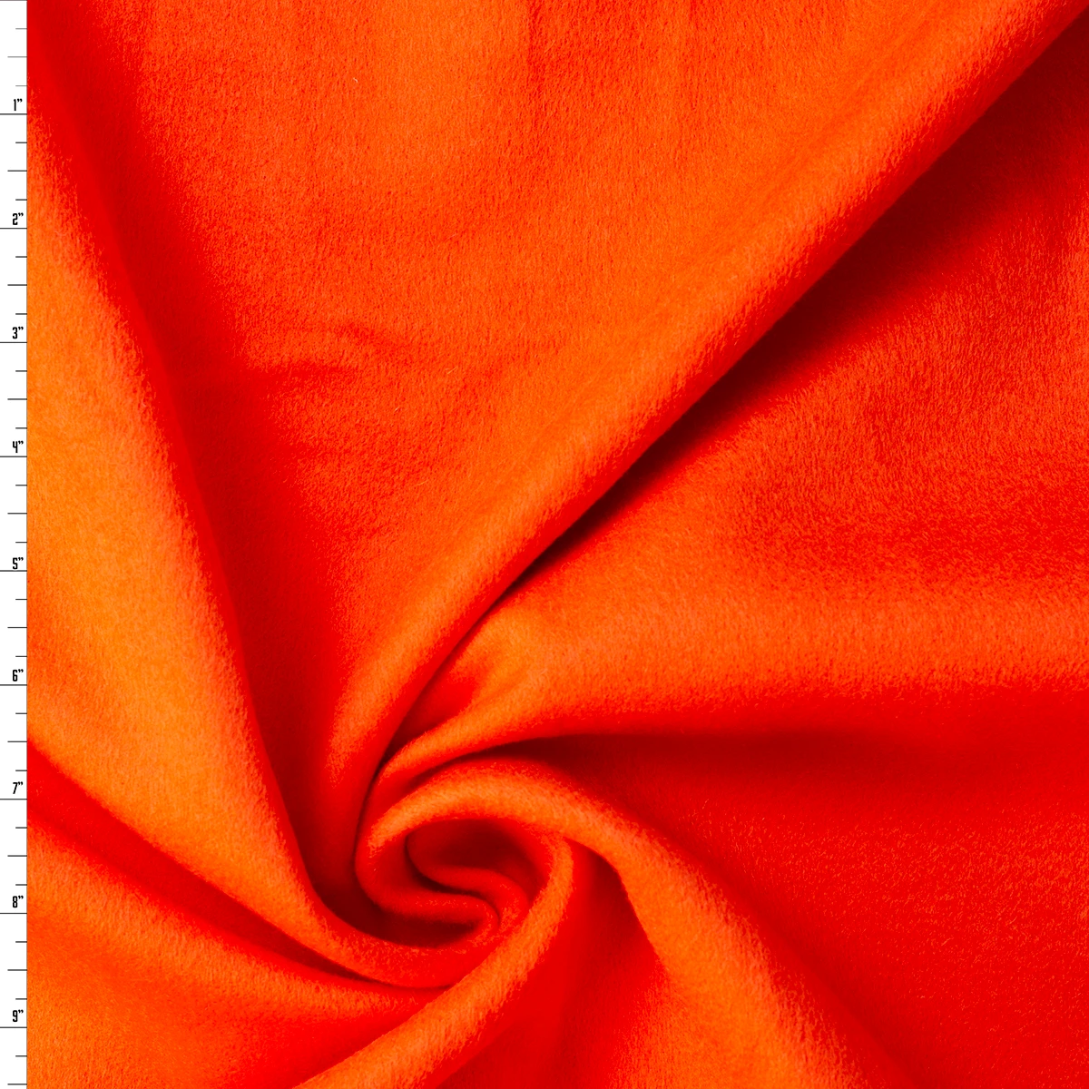 Persimmon Double Faced Pure Cashmere Coating from Piacenza #32789 Fabric By The Yard