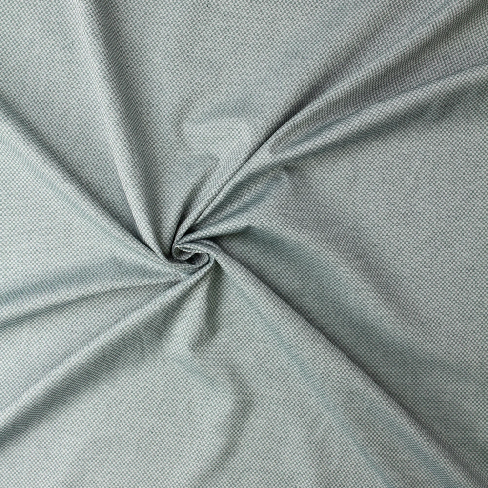 Green Mini Checkerboard Japanese Cotton Jaquard #32845 Fabric By The Yard - Wide shot