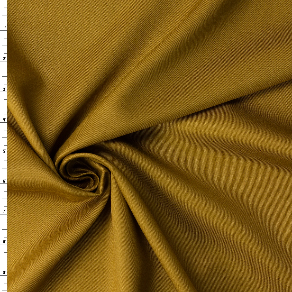 Rich Tan Shirt Weight Rayon Twill #32874 Fabric By The Yard