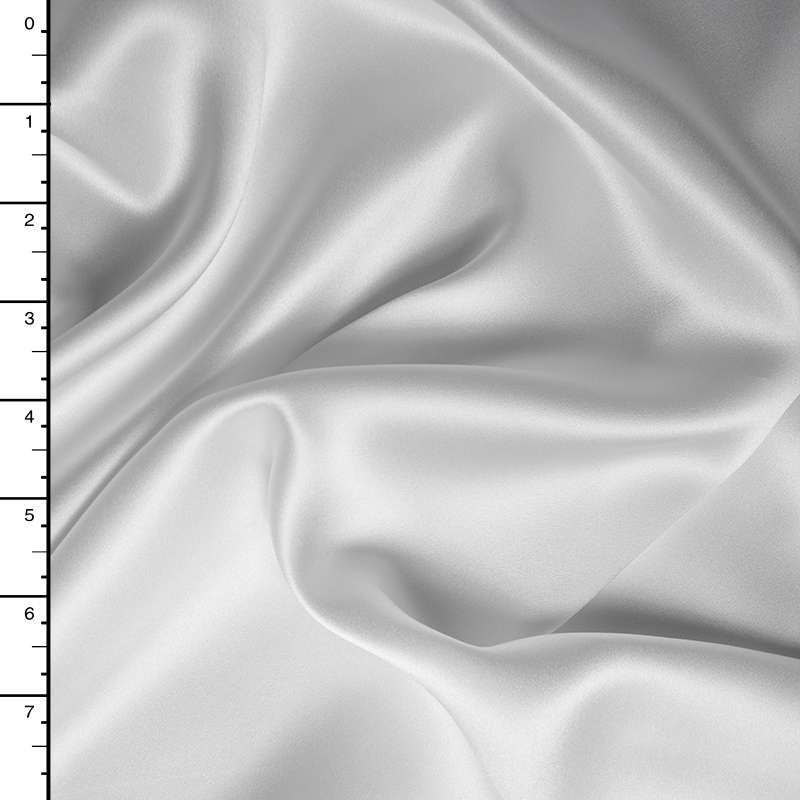 White Silk Satin