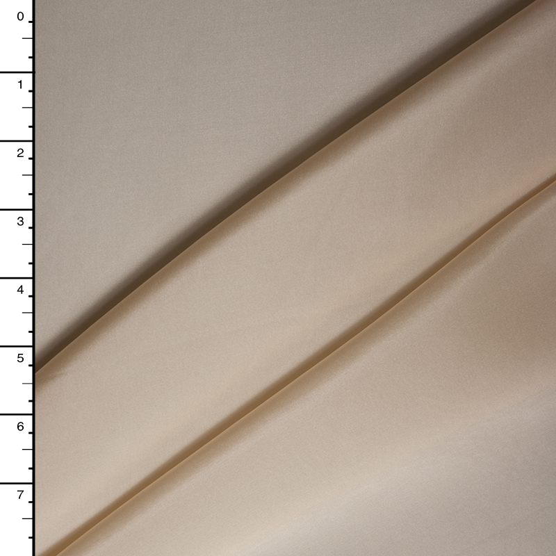 Champagne Lightweight Silk Taffeta