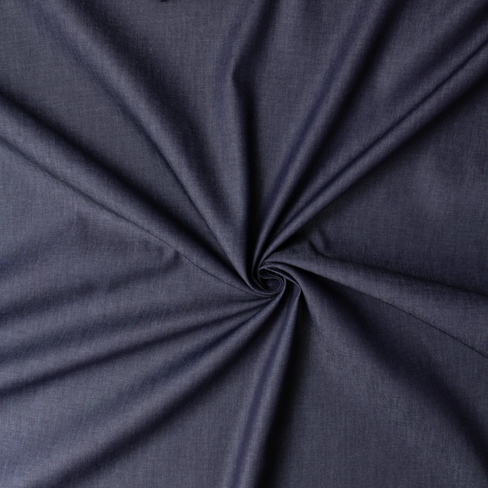 Dark Indigo 4.1oz. Denim #32936 Fabric By The Yard - Wide shot