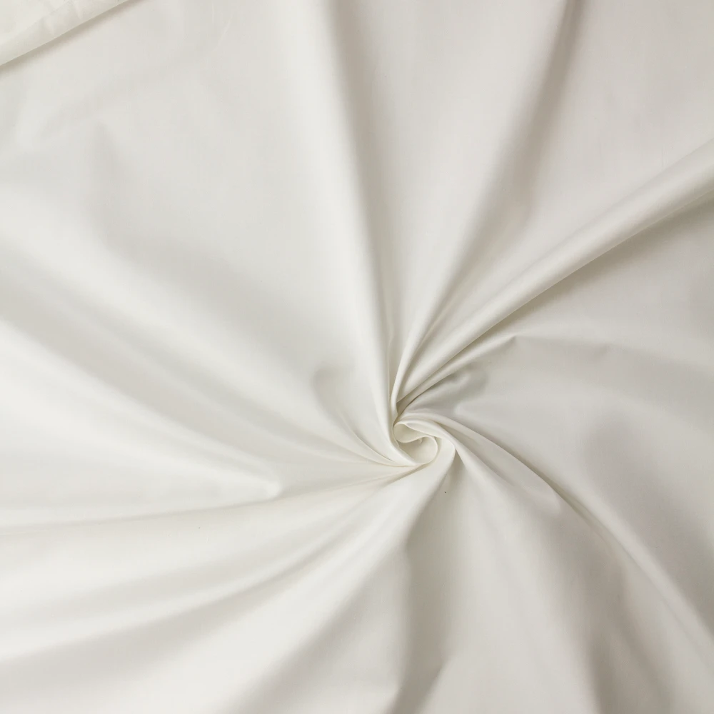 Warm White 8.2oz. Brushed Designer Twill #32946 Fabric By The Yard - Wide shot